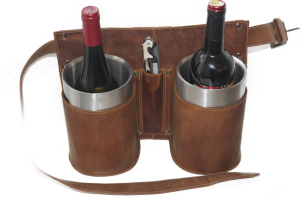 WEINGÜRTEL MIT 2 WEINKÜHLER